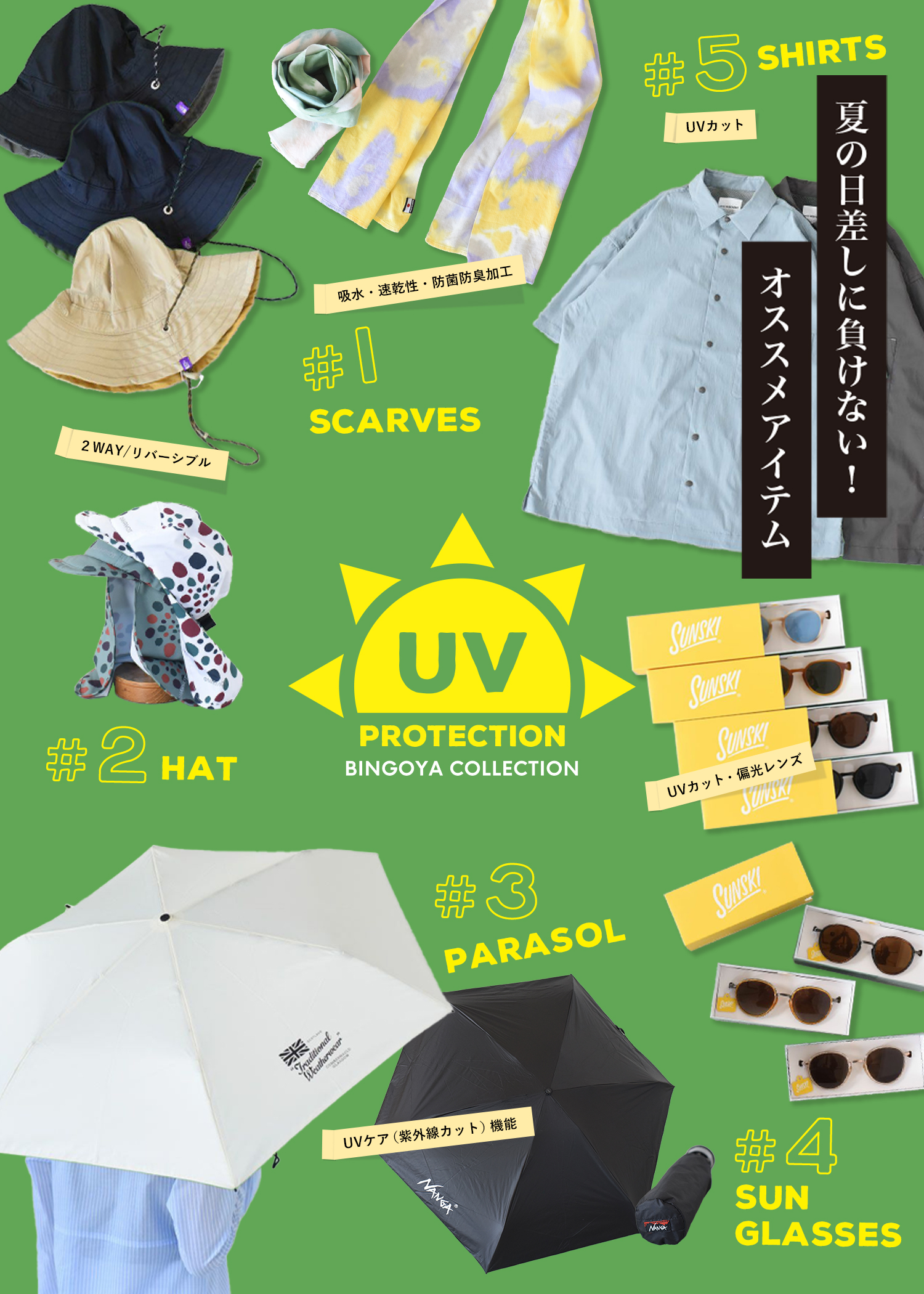 UV特集