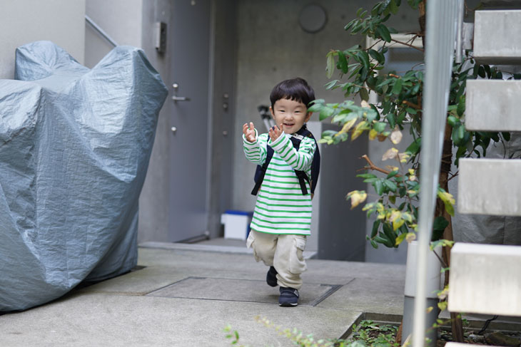 OUESSANT ENFANT キッズ サイズ ウエッソンボーダーTシャツ