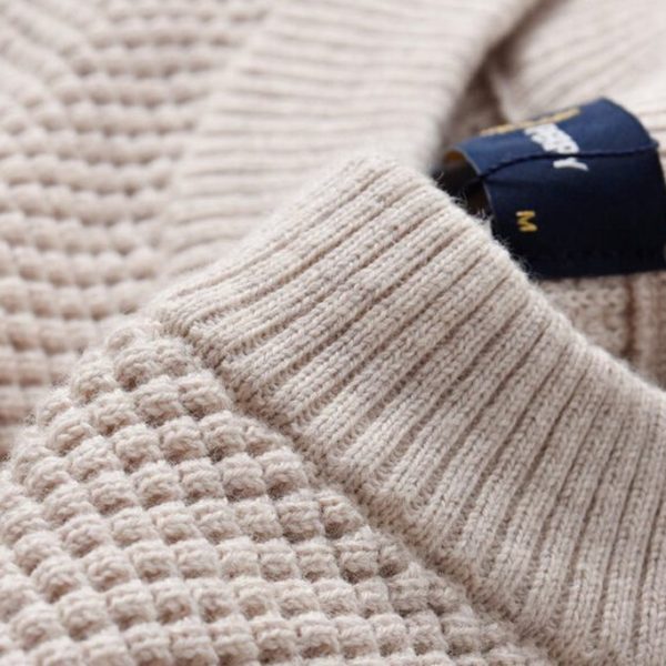 根強い人気のワッフルニット