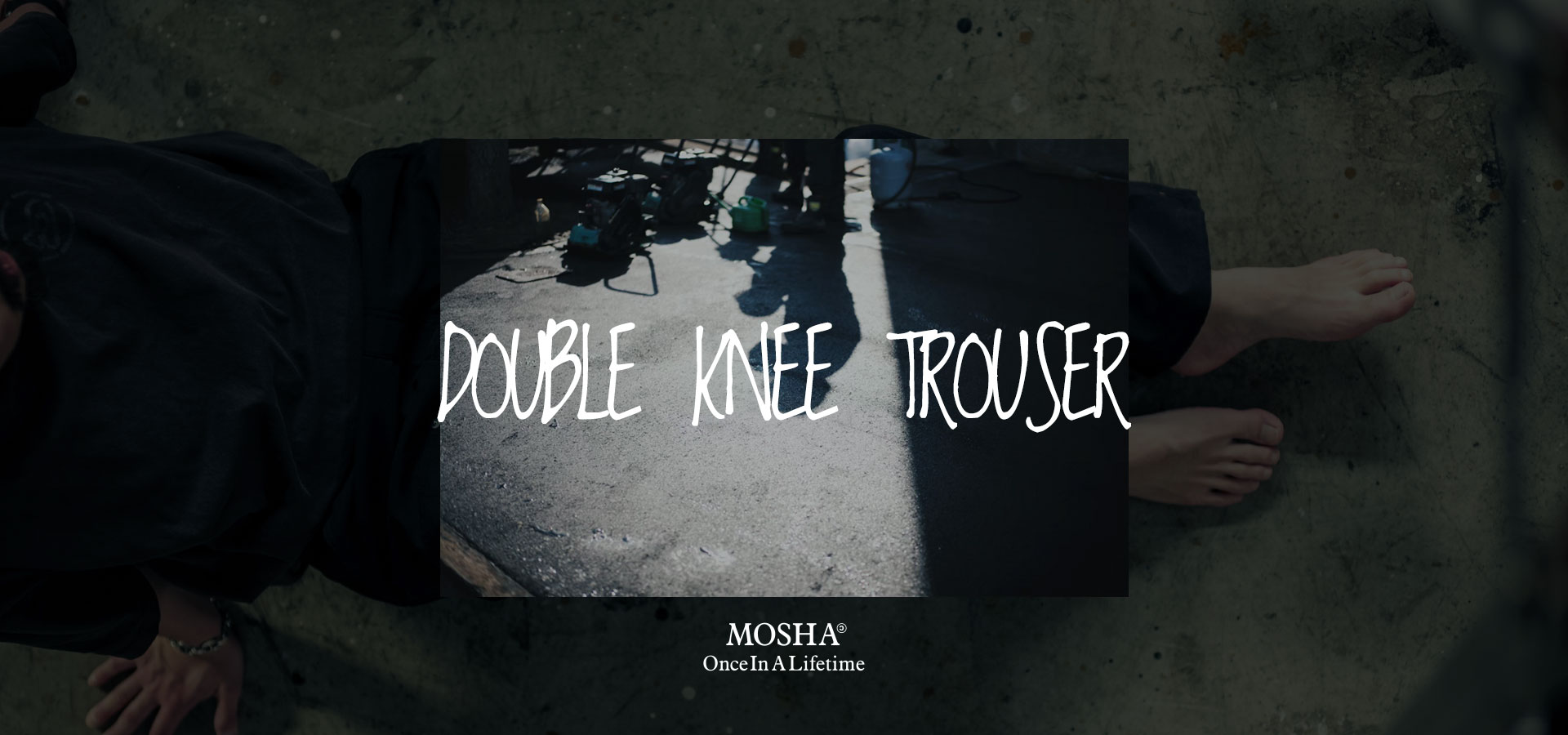 DOUBLE KNEE TROUSER