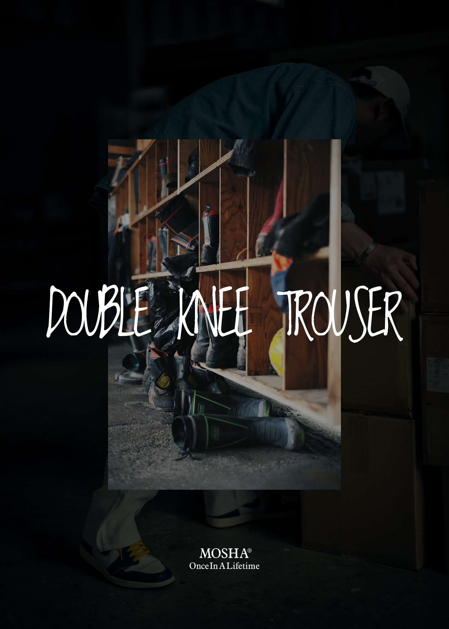 DOUBLE KNEE TROUSER