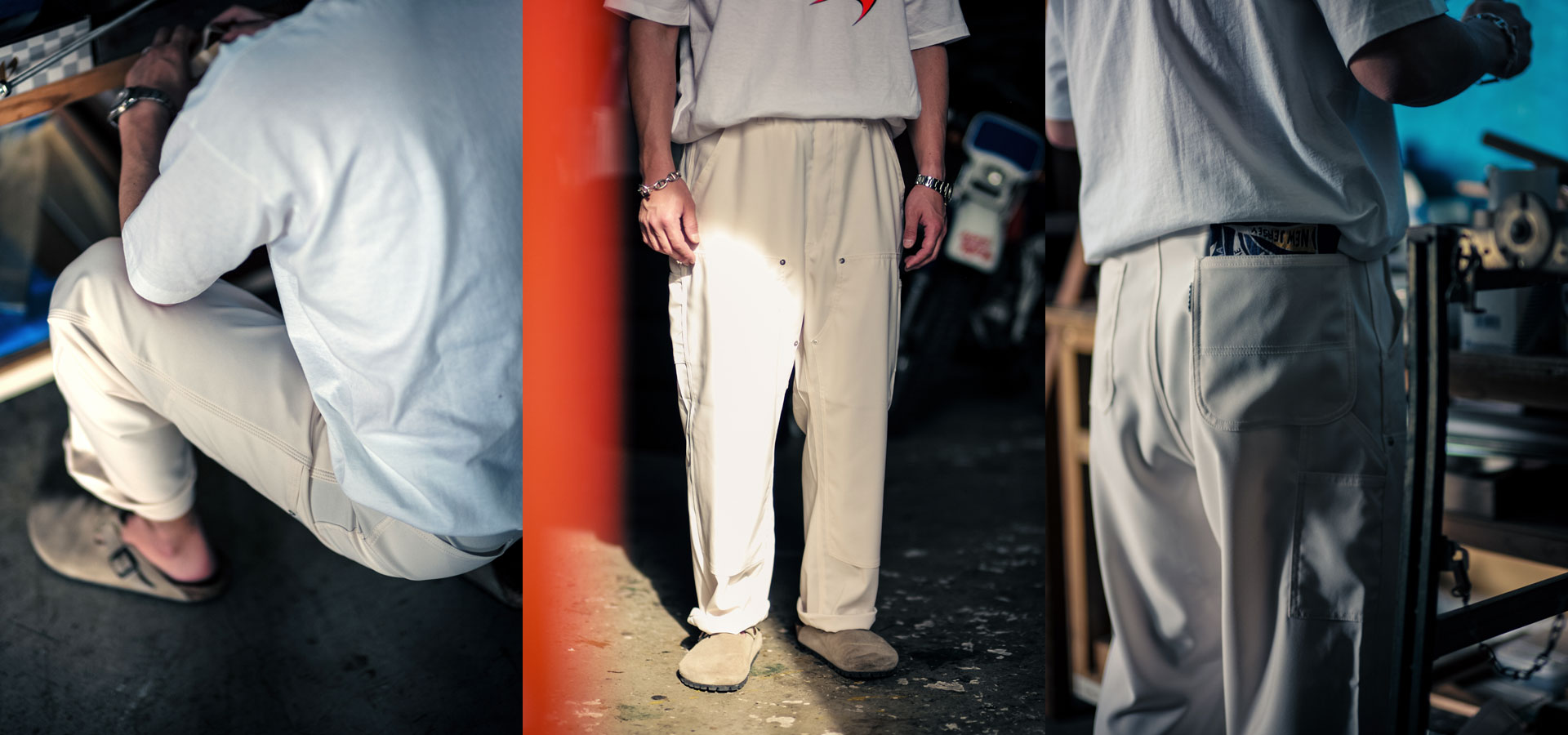 DOUBLE KNEE TROUSER
