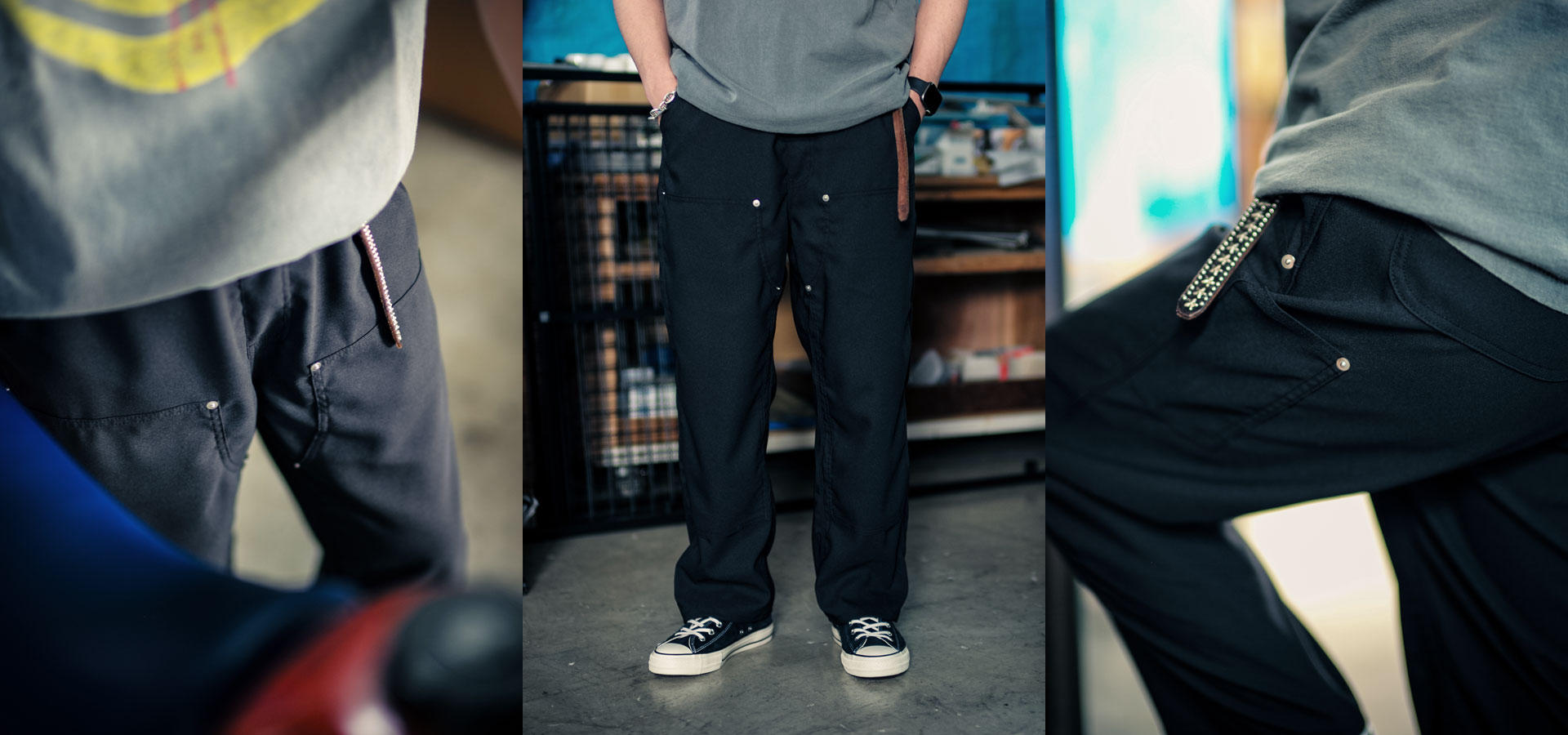 DOUBLE KNEE TROUSER