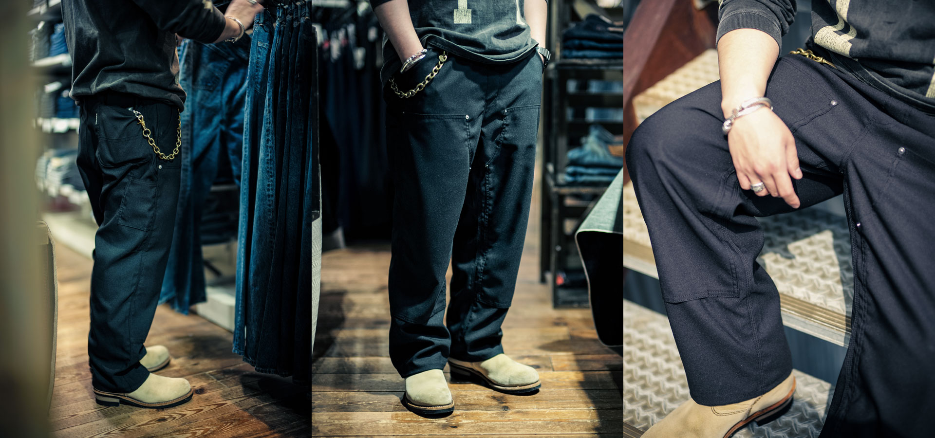 DOUBLE KNEE TROUSER