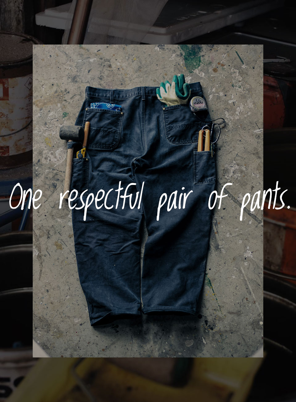DOUBLE KNEE TROUSER
