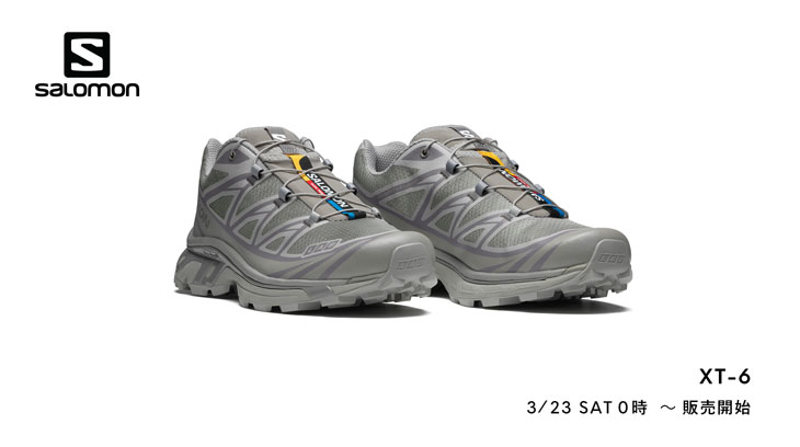 〈 販売予告 〉3/23(土)よりXT-6 / SALOMON 販売