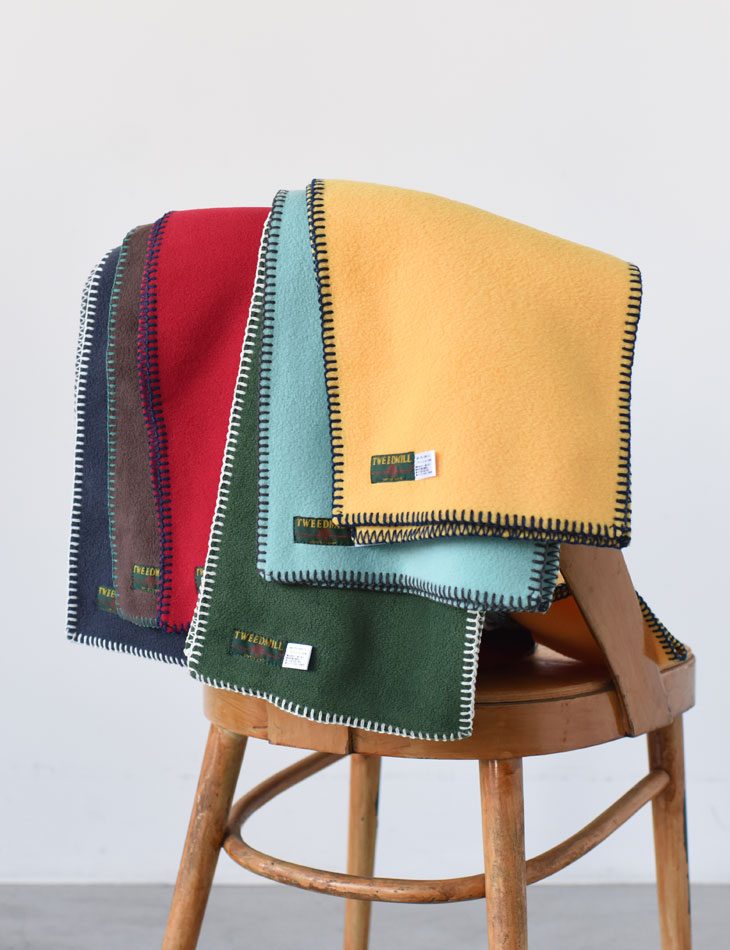 【BINGOYA別注】TWEED MILL FLEECE MUFFLER