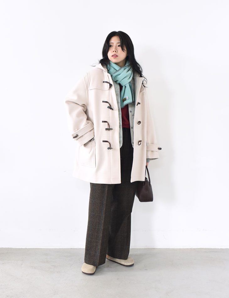 【BINGOYA別注】TWEED MILL FLEECE MUFFLER