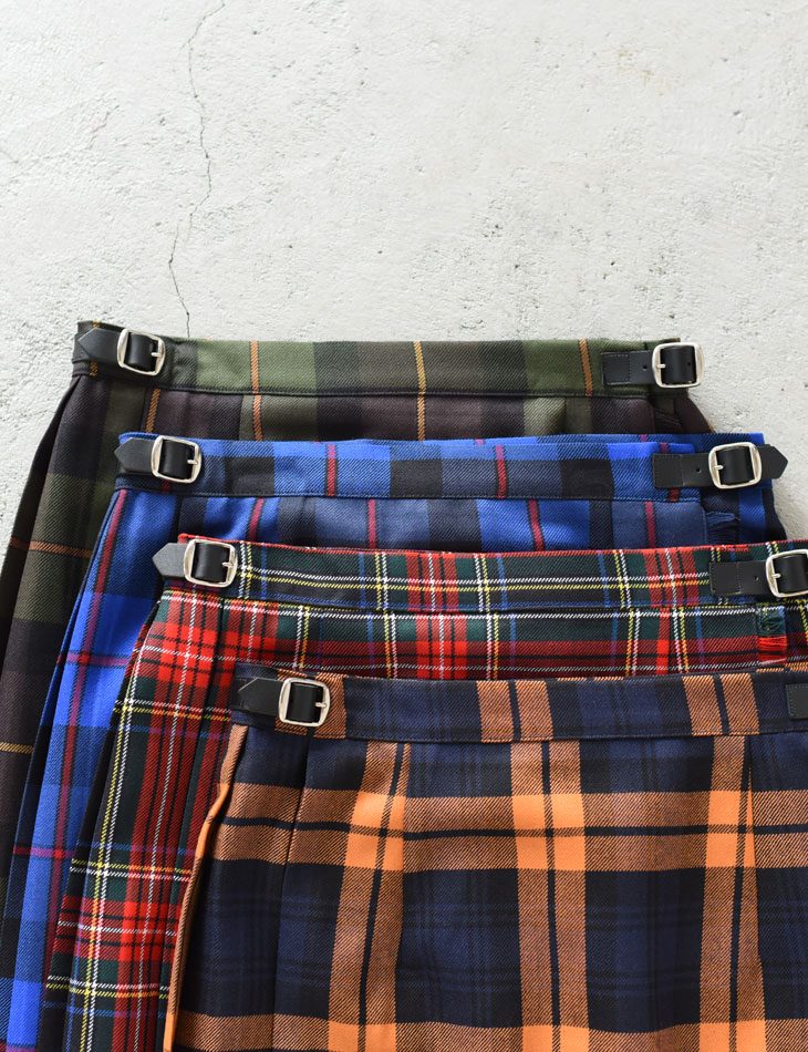 BINGOYA別注キルトスカート/O'NEIL OF DUBLIN