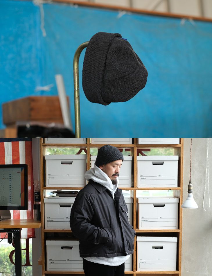 knit cap ニットキャップ/andern