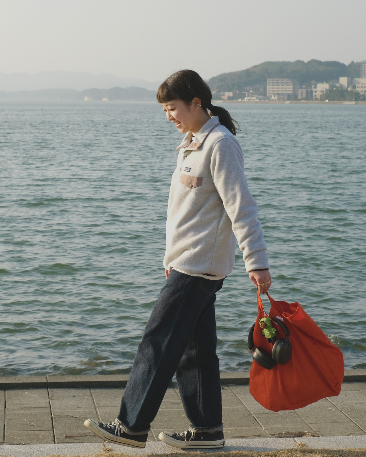 patagonia シンチラ スナップT