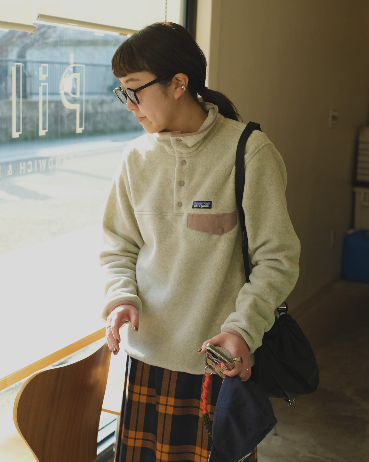patagonia シンチラ スナップT